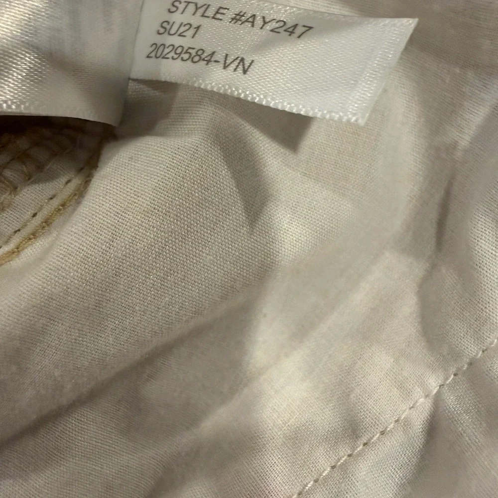J.Crew High Rise Girlfriend Chino Lobster Print Khaki Pants 6 - Picture 9 of 9